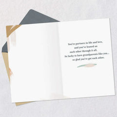 Partners in Life and Love Anniversary Card for Grandparents