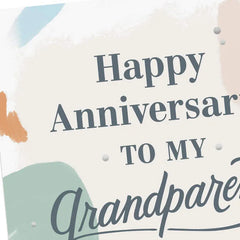 Partners in Life and Love Anniversary Card for Grandparents