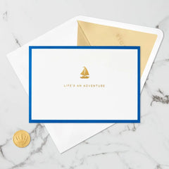 Life's an Adventure Sailboat 3D Pop-Up Card