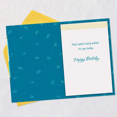 Wishing You Whatever Makes You Feel Happy Birthday Card for Nephew