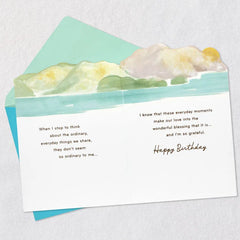 Our Life Is Such a Blessing Birthday Card for Husband