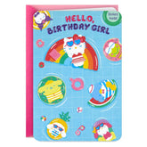 SANRIO® Hello Kitty® and Friends Fabulous You Birthday Card for Girls With Stickers