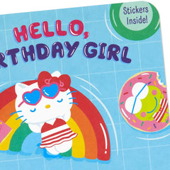 SANRIO® Hello Kitty® and Friends Fabulous You Birthday Card for Girls With Stickers