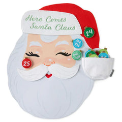 Here Comes Santa Claus Countdown Calendar