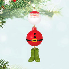 Hooked on Santa Ornament