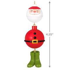 Hooked on Santa Ornament