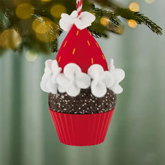 Christmas Cupcakes Ho-Ho-Holiday Sweetness Ornament