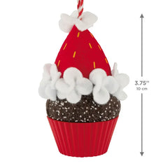 Christmas Cupcakes Ho-Ho-Holiday Sweetness Ornament