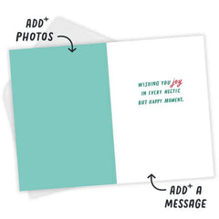Santa Self-Care Funny Custom Christmas Card