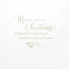Spirit of Christmas Musical 3D Pop-Up Christmas Card With Light