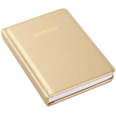 Satin Gold Address Book