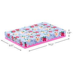 Scalloped Designs on Pink 3-Pack Assorted Medium Gift Box Bundle