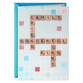 Hasbro® Scrabble® Great Guy Birthday Card for Relative
