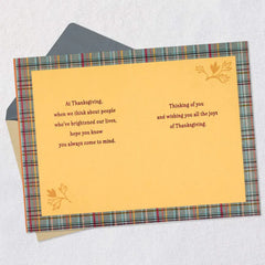 So Grateful for You Thanksgiving Card