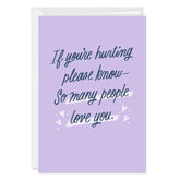 So Many People Love You Custom Support Card