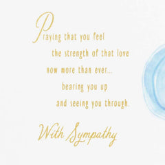 The Love and Connection You Shared Sympathy Card for Loss of Loved One
