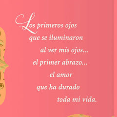 Your Love Has Lasted My Lifetime Spanish-Language Birthday Card for Mom