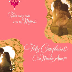 Your Love Has Lasted My Lifetime Spanish-Language Birthday Card for Mom