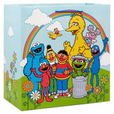 15" Sesame Street Friends Under Rainbow Extra-Deep Gift Bag
