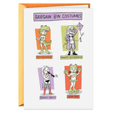 Don't Cheap Out on the Fun Funny Halloween Card