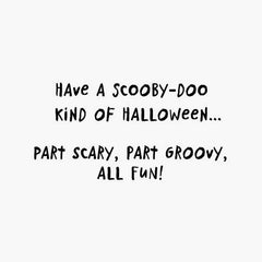 Scooby-Doo™ Hope It's Scary, Groovy and Fun Halloween Card
