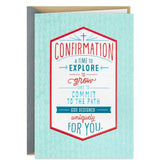 A Time to Explore and Grow Religious Confirmation Card
