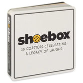 Shoebox: Celebrating a Legacy of Laughs Coaster Book, Set of 20
