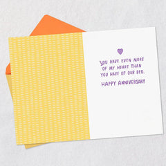 Your Side, My Side Funny Anniversary Card