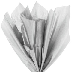 Silver Tissue Paper, 5 sheets