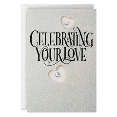 Happy to Celebrate a Wonderful Couple Wedding Card