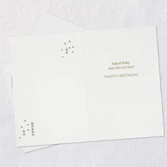 Silver and Gold Balloons Birthday Card