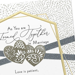 A Lifetime of Blessings Religious Wedding Card
