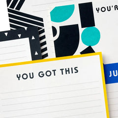 Simple Graphics Flat Note Cards Assortment, Pack of 20