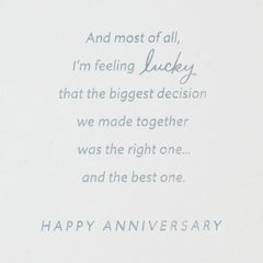 Feeling So Many Things 25th Anniversary Card for Spouse