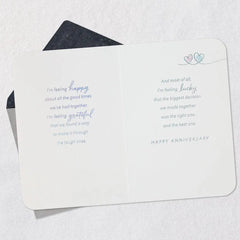 Feeling So Many Things 25th Anniversary Card for Spouse