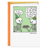 Hope the Fun Can't Be Contained Funny Birthday Card