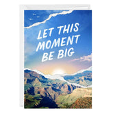 Big Moment Custom Congratulations Card