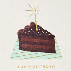 A Little Slice of Happy Birthday Card
