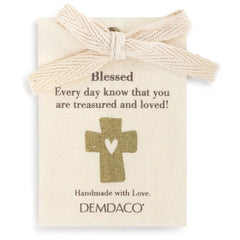Small Blessing Giving Bear Stuffed Animal, 8.5"