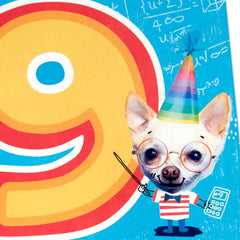 The Most Awesome 9th Birthday Card