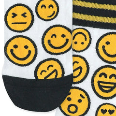 Smiley Faces Novelty Crew Socks