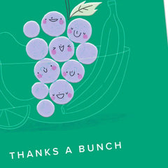 Thanks a Bunch Blank Thank You Card