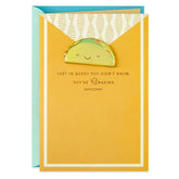 You Deserve Everything Awesome Encouragement Card