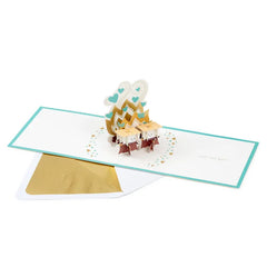 S'mores Campfire Pop-Up Love Card