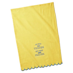 Snacks and Prayer Tea Towel, 18x26