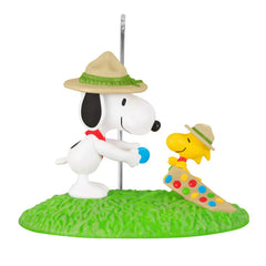 The PeanutsĀ® Gang Merit Badge Ceremony Ornament