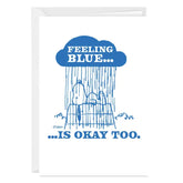 Peanuts® Snoopy Feeling Blue Custom Thinking of You Card