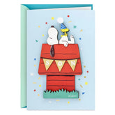 Peanuts® Snoopy Laid-Back Day for a Much Loved Son Birthday Card