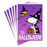 Peanuts® Snoopy and Woodstock Witches Halloween Cards, Pack of 6