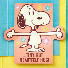 Peanuts® Tiny, Heartfelt Hug Mother's Day Card with Mini Cards